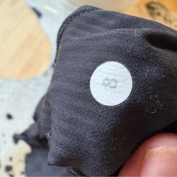 LULULEMON Dance Studio Crop Unlined Black Pants‎ Women's Size 8 - Picture 5 of 7